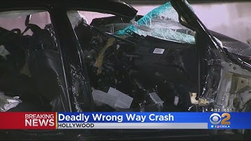 Wrong-Way Driver Killed On 101 Freeway In Hollywood