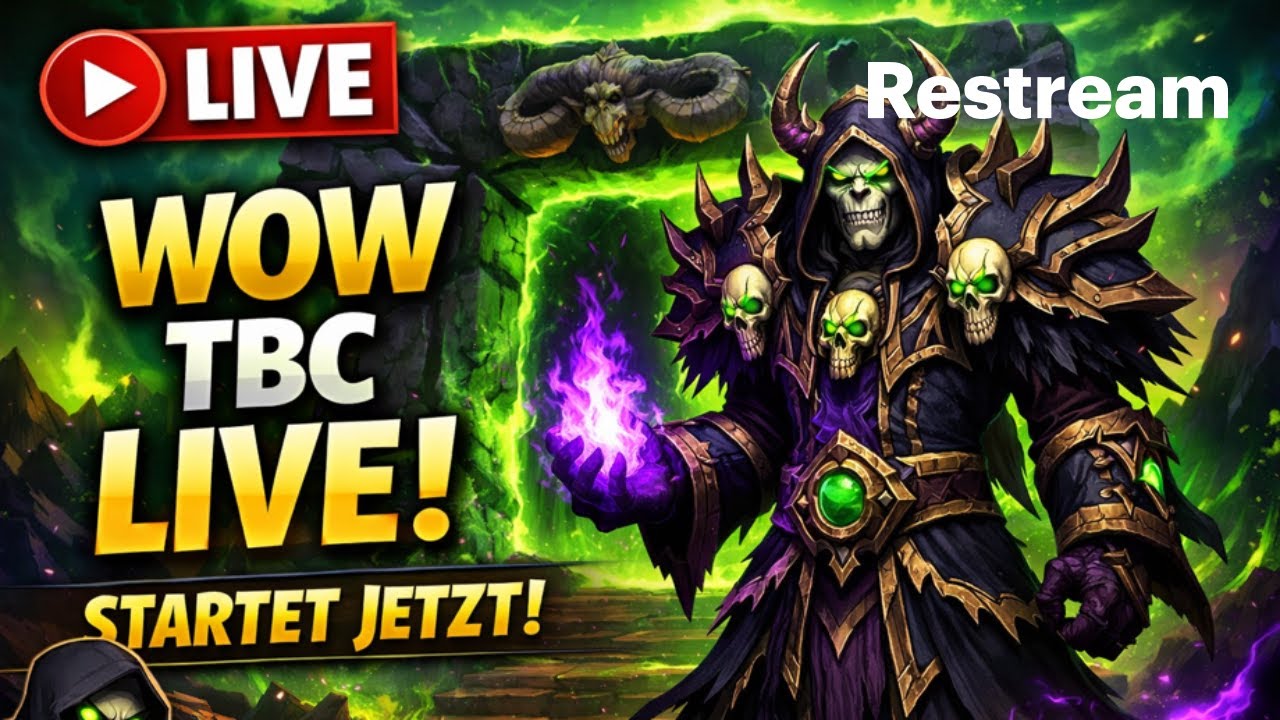WOW Classic - Hexenmeister bis TBC Release auf 60 / 🟢TBC in 16 Tagen🟢