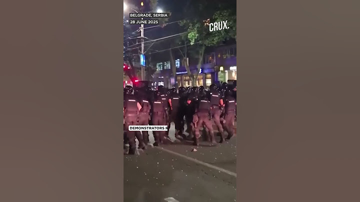 Protesters Clash With Serbian Riot Police Amid Unrest Over Pro-Russia Prez Vucic’s ‘Populist’ Rule