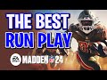 Still The Best Run Play In Madden 24! Never Pass Again...