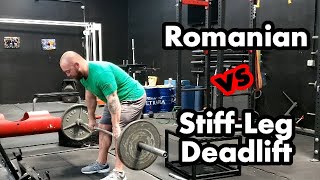 How to Perform a Romanian Deadlift (It's Different Than a Stiff-Leg!) Technique for RDLs Explained