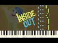 Bundle of joy  inside out main theme piano tutorial synthesia