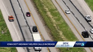 Calls to the Iowa DOT Highway Helper program increase