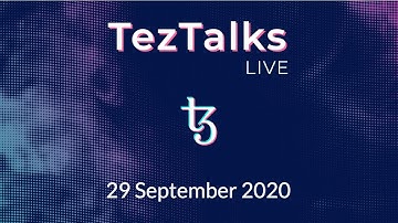 TezTalks Live #12 - Tezos Domains