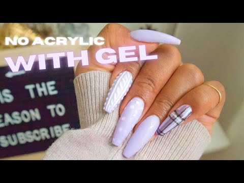 Sweater Weather Nails | Winter Holiday Nails #1