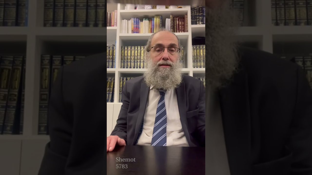 Sache que tu as un nom ... La Paracha Shemot, en quelques mots, par Rav Elie Lemmel