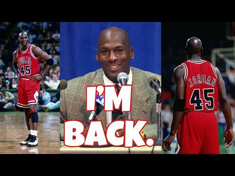 Michael Jordan Wearing 45! (Raw Highlights)