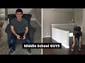 Things Middle School Guys Do.