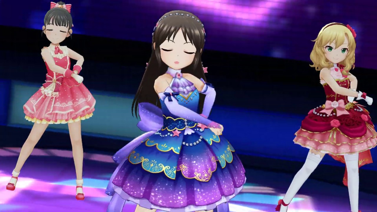 デレステ 4K60fps MV」 Hotel Moonside 『Chie/Mai/Arisu/Momoka/Kaoru