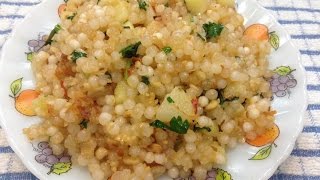 Sabudana khichadi recipe - tomato twist - Spicy / tangy / tasty - DOTP - (Ep 166)