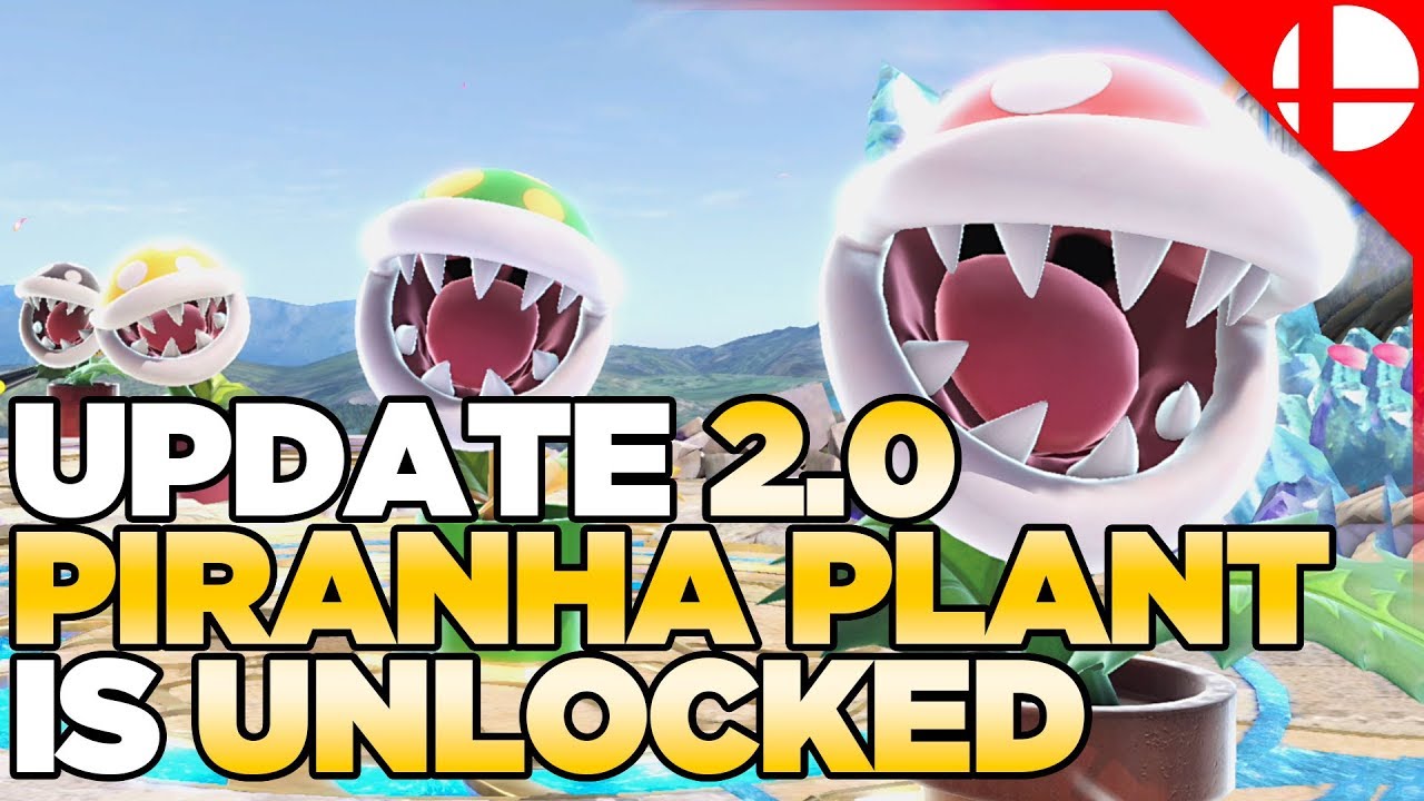 Piranha Plant in NOW Unlocked in Super Smash Bros Ultimate pokemon ultra sun and moon download apk