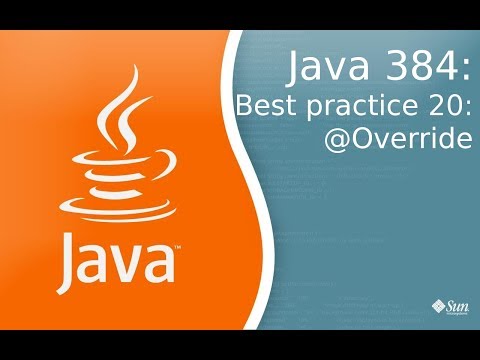 Видео: Почему мы используем @override в Java?