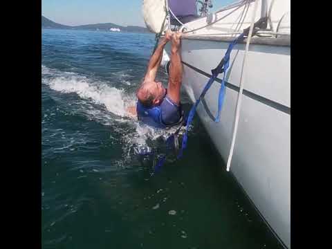 SINGLEHANDED MAN OVERBOARD