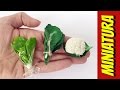 Como Fazer Mini Verduras para Barbie e Outras Bonecas