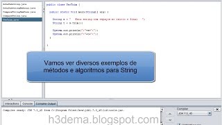 Manipulando String em Java
