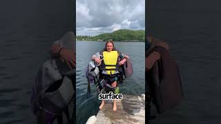She Put on 24 Life Jackets to See If She Could Float 😂🦺