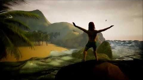 Unreal Engine 4  Level Sequence with Beach and Cave