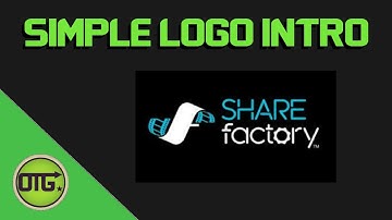 Simple LOGO INTRO - Sharefactory Tutorial