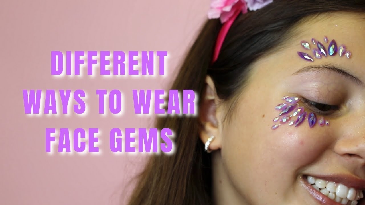 Face Jewel Makeup Ideas To Inspire Your Next Party Look