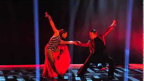 D'Angelo and Amanda  Paso Doble