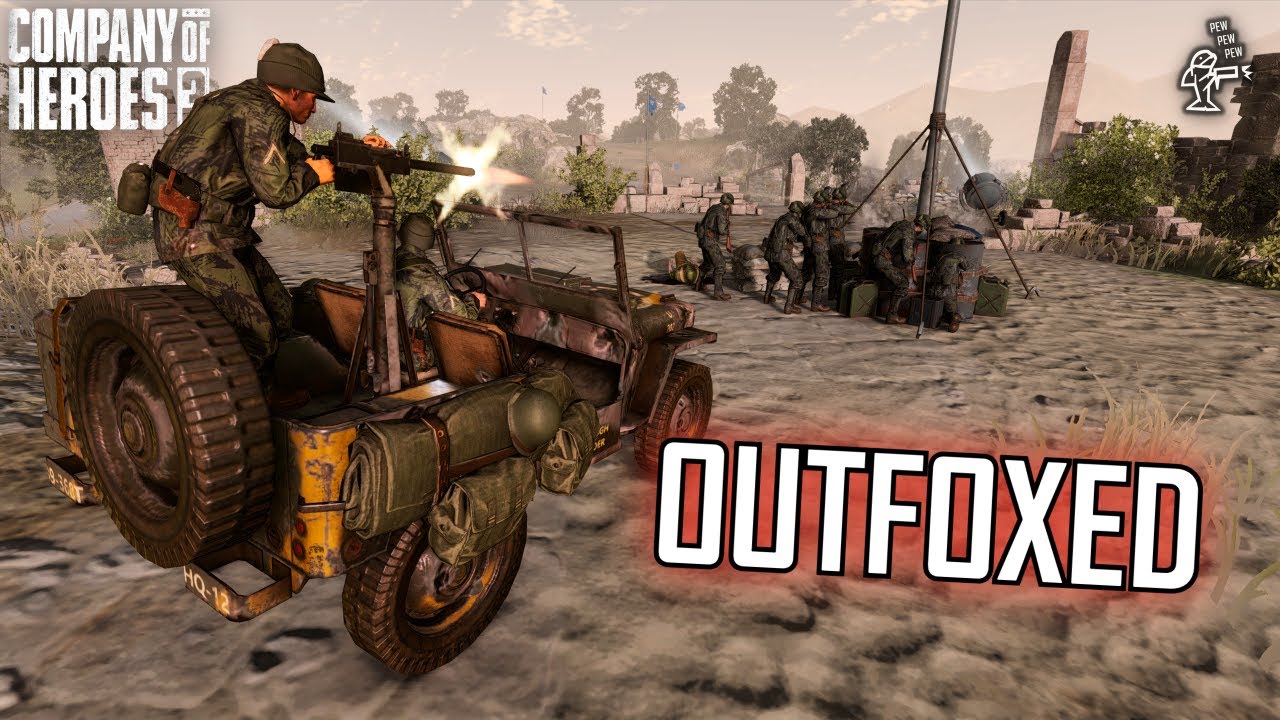 Countering DAK with USF Barracks Builds | CoH3 1v1 Double Cast | Champy vs 한우물인생 & Hoshot vs Zappa