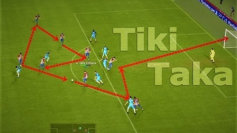 PES 2017 - Tiki-Taka / Pass / Attack / Goals