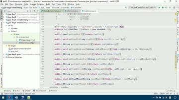 Spring Data JPA 13 对象导航查询   086 对象导航查询：从多方查询一方