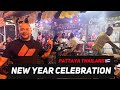 Golden Tiger Bar Pattaya Beach Thailand New Years Eve Celebration