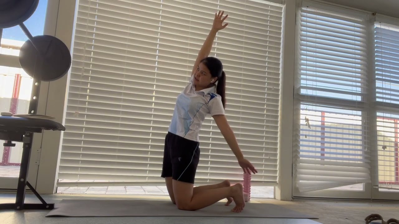 Bài thể lực số 9_Chữ X ngã sau