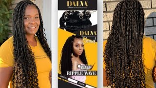 How to do Goddess Box Braids ft. Ebonyline Dalva Ultima Collagen Hair