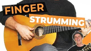 Strumming With Fingers [Easy and Advanced Techniques]