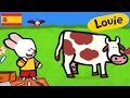 Vaca - Louie dibujame una vaca | Dibujos animados para niños