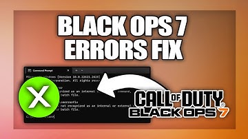 COD Black Ops 7 How to Fix an Error occured or error code - Tutorial