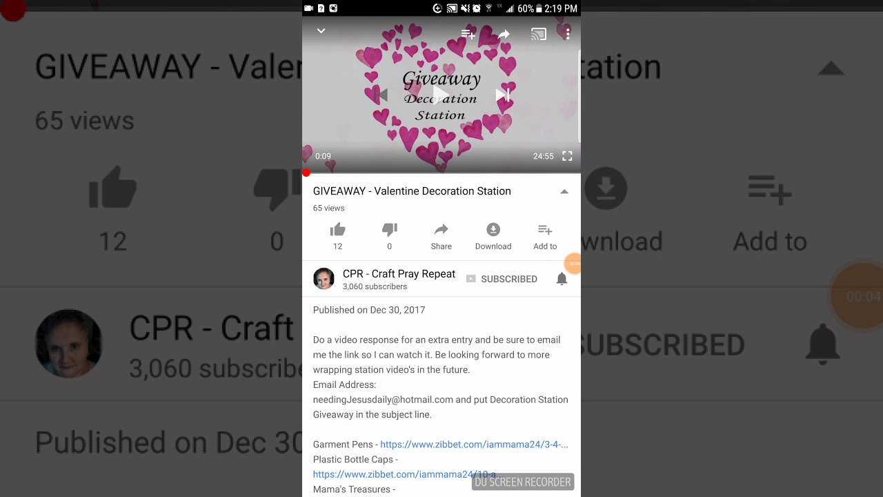 VR For CPR- Craft Pray Repeat Valentine's Day Decoration Station