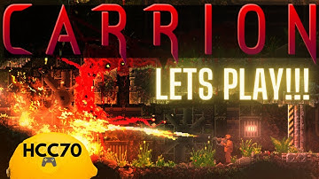 CARRION on PC | Part 2 | LETS PLAY | Uranium Mines + Hazardous Waste Landfill + timestamps!