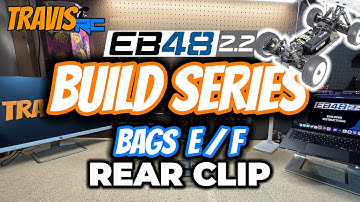 Tekno EB48 2.2 1/8 Buggy Build! | Ep. 3 Rear Clip (Bags E and F)