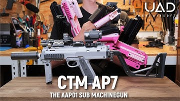 Toy Gun ASMR - AAP01 + CTM AP7 SMG kit