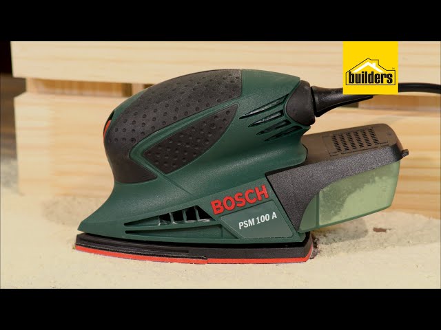 Bosch Home and Garden PSM 100A Multi-Function Sander (100 Watts, in a Box)