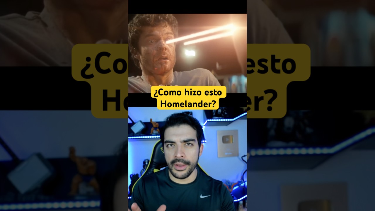 Por qué HOMELANDER fue tan rápido como A-Train en The Boys y niveles de poder #homelander #theboys