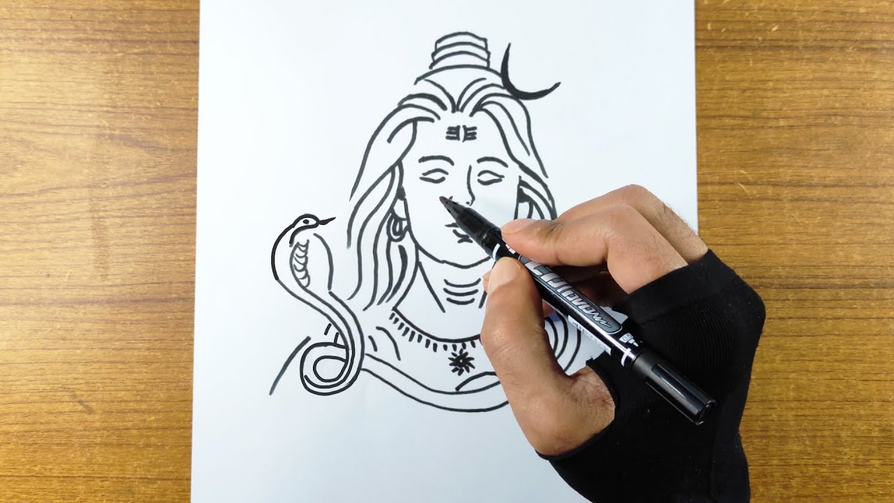 Bholenath Drawing Video | Mahadev Drawing Easy Step by Step | Bholenath  Drawing Video | Mahadev Drawing Easy Step by Step | By  RajasthaniDrawingFacebook