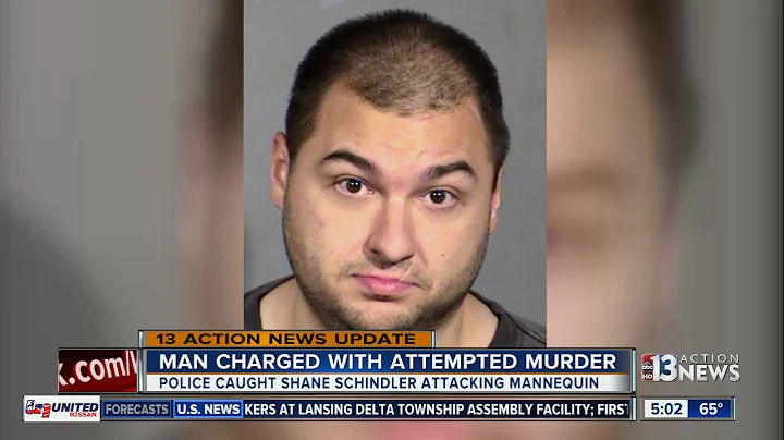 Man charged with attempted murder in mannequin hammer attack