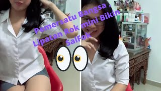 Pemersatu bangsa||Lipatan rok mini Bikin salah Fokus||Bigolive