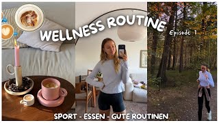 WEEKLY WELLNESS VLOG - Starting good routines, going to the gym, food diary & without pressure ~ ...