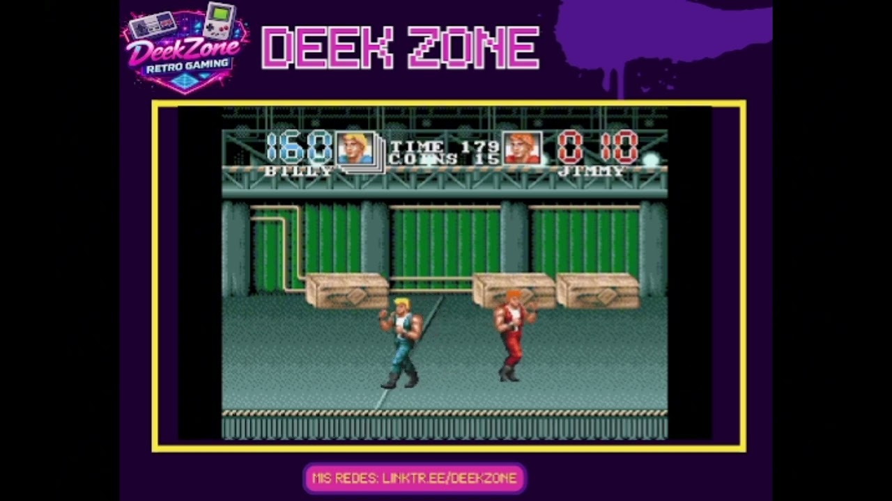 Double Dragon 3 Sega Genesis ( MISSION 1 )