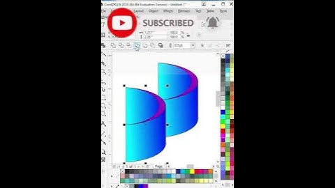 Amazing 3D Shape logo design tutorial in coreldraw #3dlogo #shortvideo #like #subscribe #logodesign
