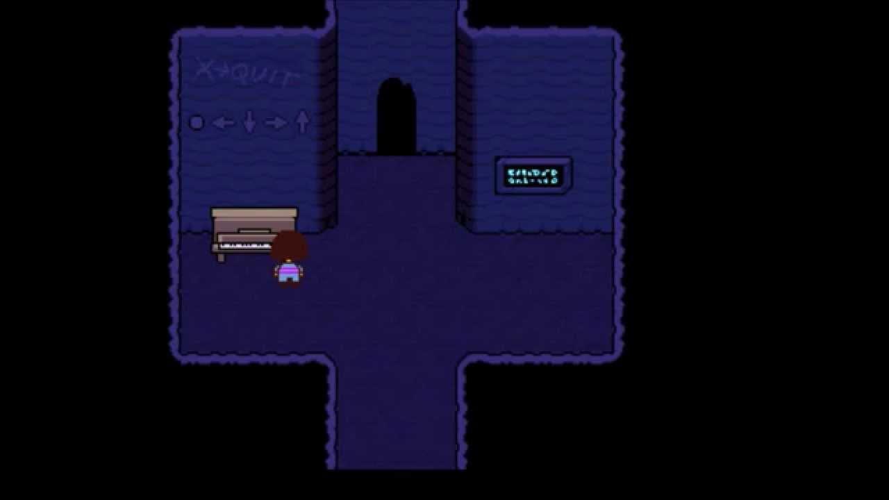 Undertale - Piano Puzzle + Solution - YouTube