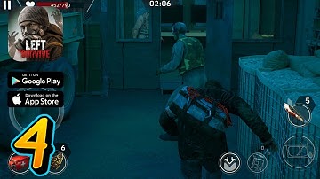 Left to Survive: Zombie Game Gameplay Walkthrough Part 4 - Rescue Mission! (iOS, Android)