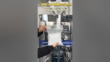 3kg/5kg glucose handbag VFFS packaging machine，granule pouch vertical filling device #machine