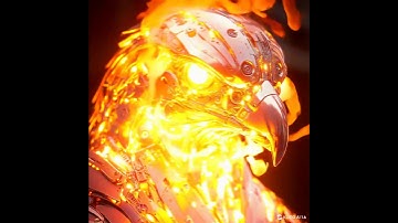 Professional Mode An eagle transforms into a mecha.