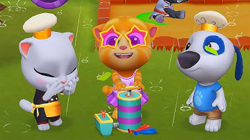 My Talking Tom Friends - NEW UPDATE Episode 28 (iOS,Android) Gameplay Walkthrough (Outfit7) - HD